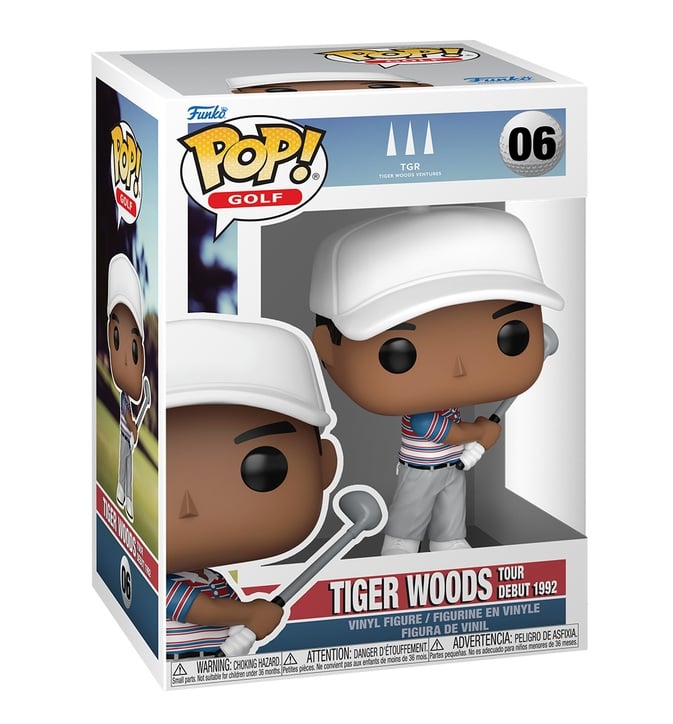 TIGER WOODS - POP Golf N° 06 - Debiut w trasie w 1992 r.