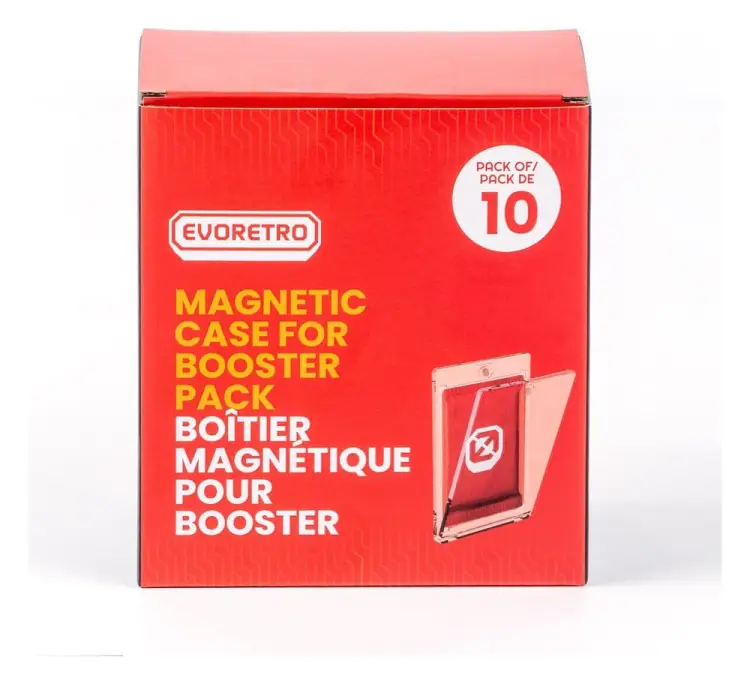 Evoretro - Etui Acrylic Magnetic One Touch na Booster Packi 10 szt.