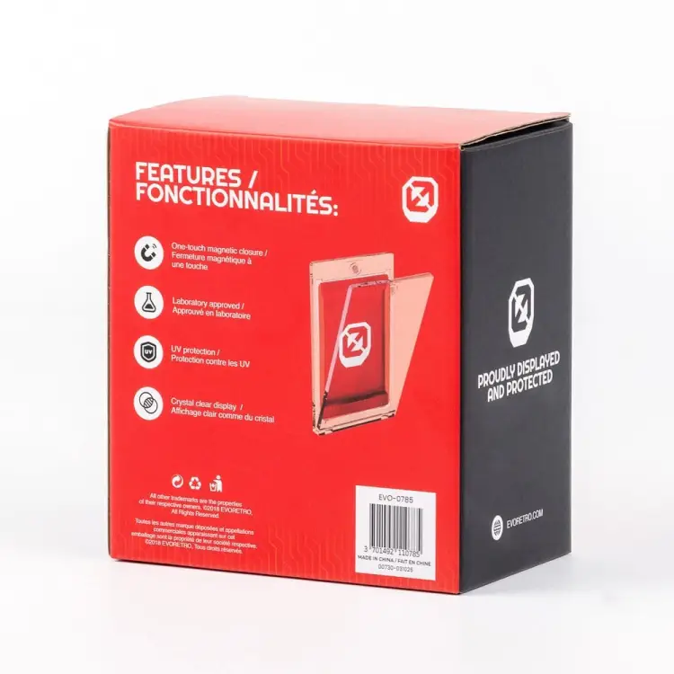 Evoretro - Etui Acrylic Magnetic One Touch na Booster Packi 10 szt.