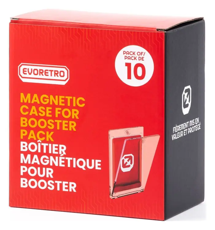 Evoretro - Etui Acrylic Magnetic One Touch na Booster Packi 10 szt.