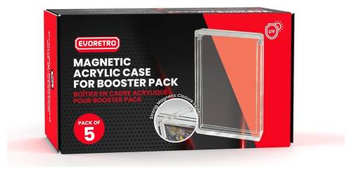 Evoretro - Etui Akrylowe na Booster Packi 5-pak
