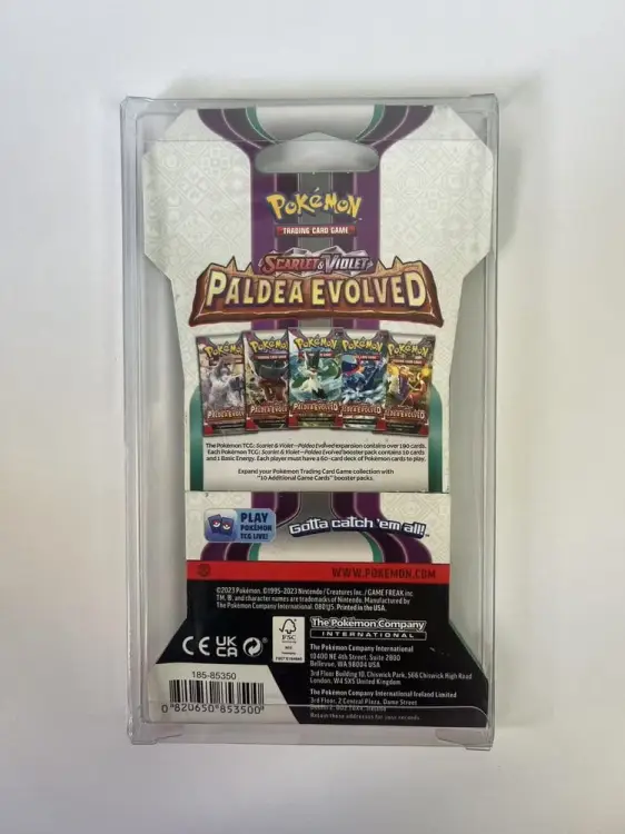 Evoretro - Pokémon TCG Booster Pack - Osłonki Ochronne PET 0 mm (10-pack)