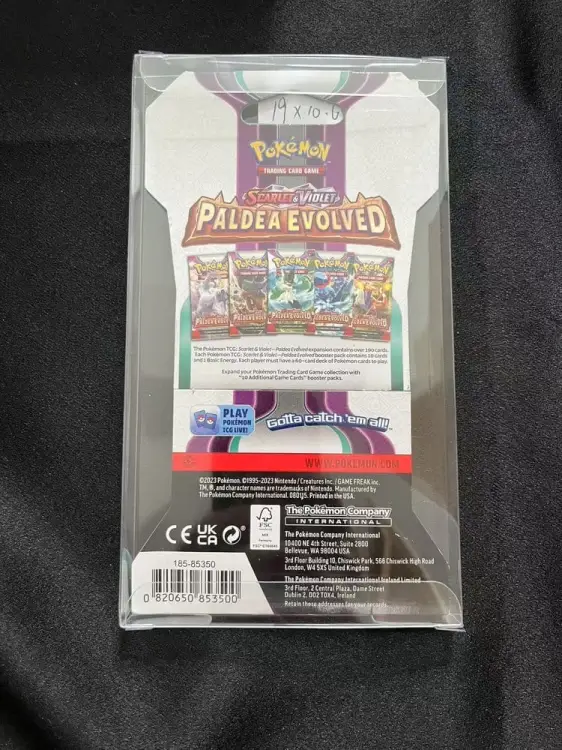 Evoretro - Pokémon TCG Booster Pack - Osłonki Ochronne PET 0 mm (10-pack)