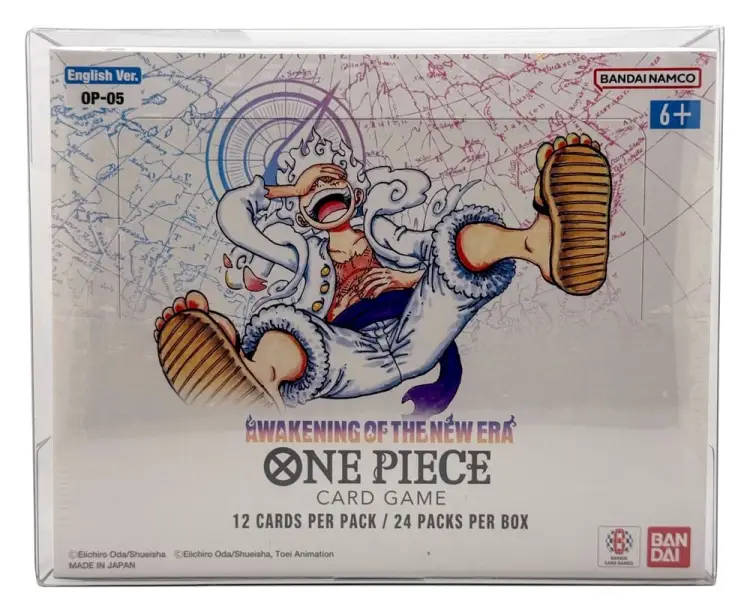 Evoretro - One Piece Booster Box - Etui ochronne PET 5-pack (12 x 6 x 15 cm)