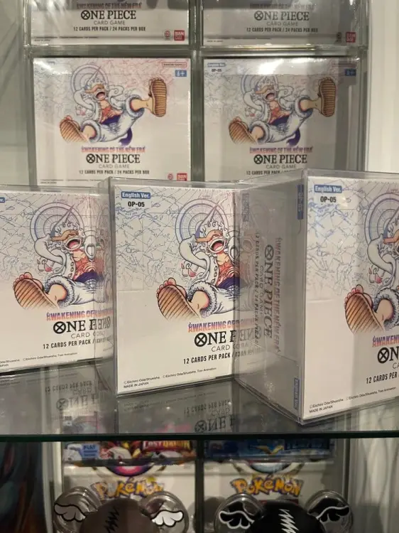 Evoretro - One Piece Booster Box - Etui ochronne PET 5-pack (12 x 6 x 15 cm)