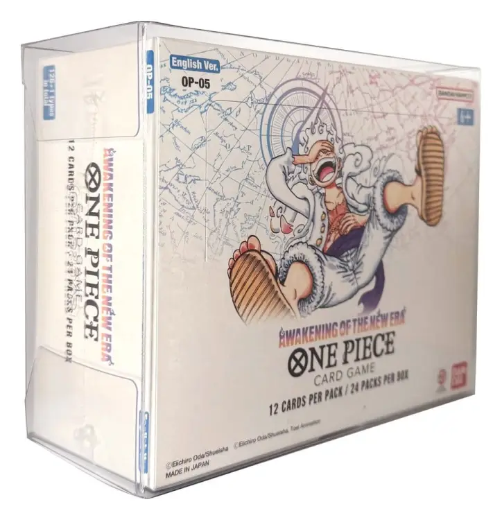 Evoretro - One Piece Booster Box - Etui ochronne PET 5-pack (12 x 6 x 15 cm)
