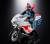 Bandai Tamashii Nations S.H. Figuarts - Kamen Rider 1 - Cyclone Motorcycle #9 cm