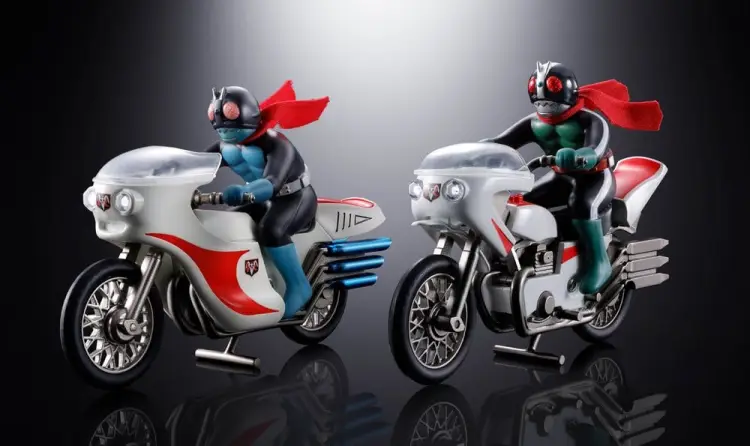 Bandai Tamashii Nations S.H. Figuarts - Kamen Rider 1 - Cyclone Motorcycle #9 cm