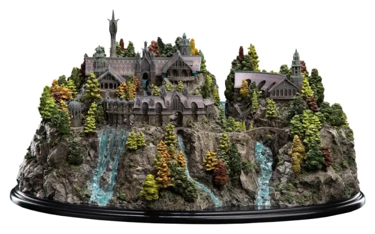 Weta Workshop Władca Pierścieni - Rivendell - Diorama Limitowana Edycja #1000
