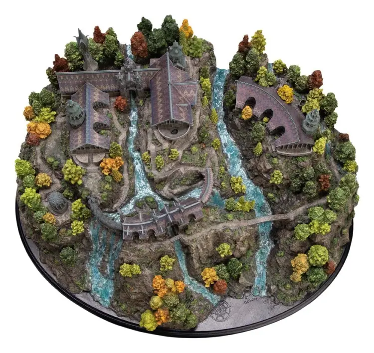 Weta Workshop Władca Pierścieni - Rivendell - Diorama Limitowana Edycja #1000