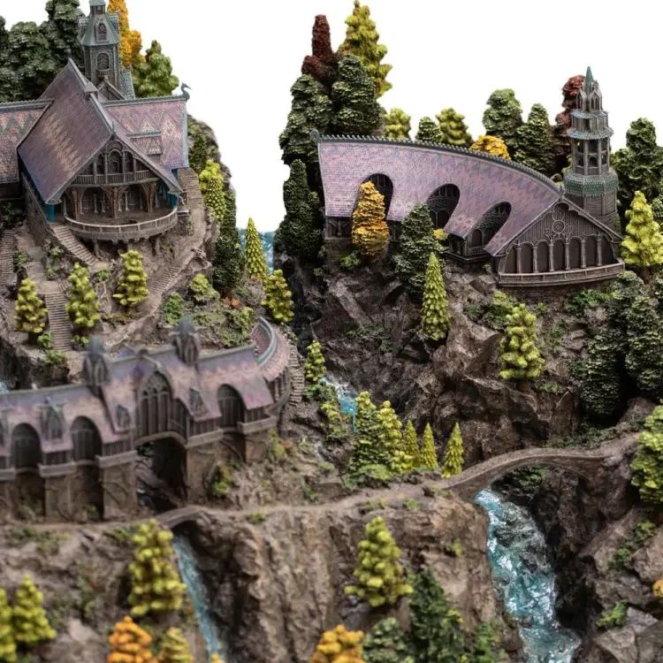 Weta Workshop Władca Pierścieni - Rivendell - Diorama Limitowana Edycja #1000