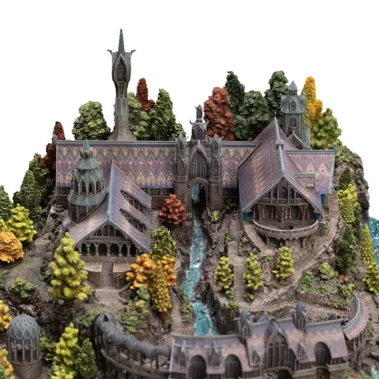 Weta Workshop Władca Pierścieni - Rivendell - Diorama Limitowana Edycja #1000