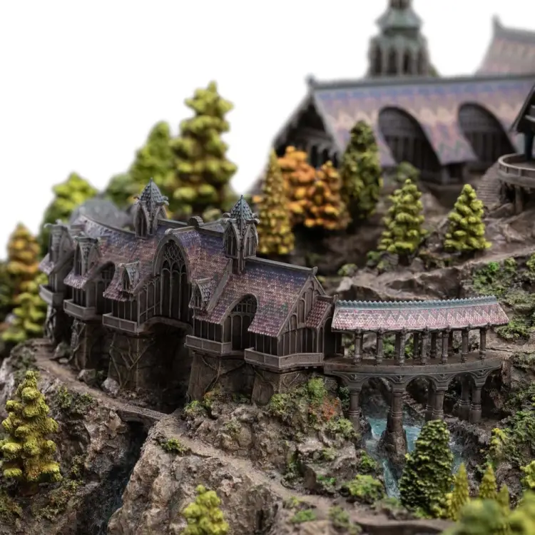 Weta Workshop Władca Pierścieni - Rivendell - Diorama Limitowana Edycja #1000