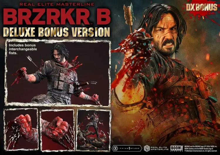 Prime 1 Studio BRZRKR - B - Real Elite Masterline Statue 1/4 DX Bonus Version 70 cm