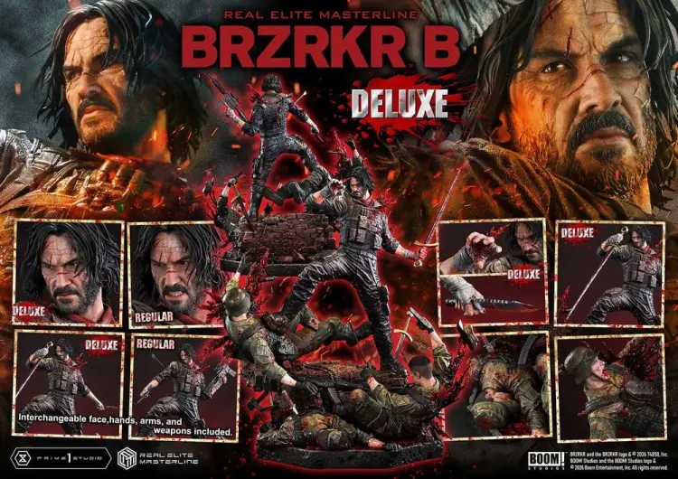 Prime 1 Studio BRZRKR - B - Real Elite Masterline Statue Deluxe Version 1/4 Scale 70 cm