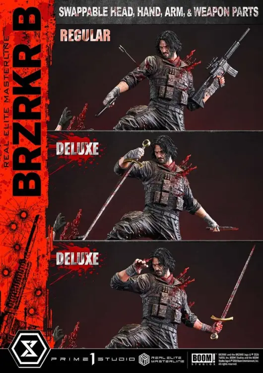 Prime 1 Studio BRZRKR - B - Real Elite Masterline Statue Deluxe Version 1/4 Scale 70 cm