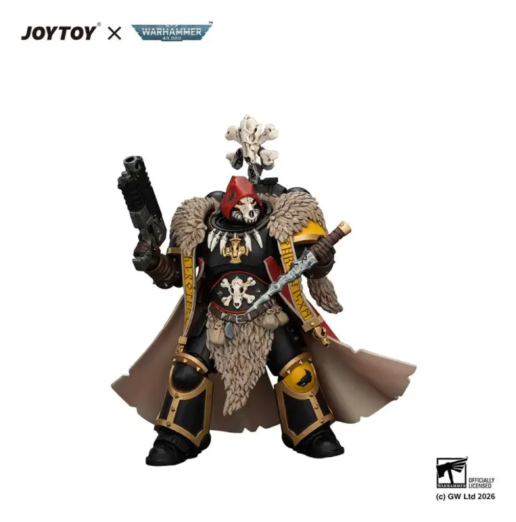 Joy Toy Warhammer 40K - Space Wolves Wolf Priest #12cm