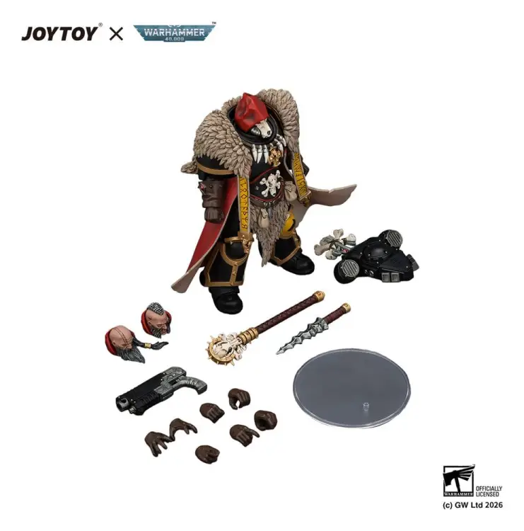 Joy Toy Warhammer 40K - Space Wolves Wolf Priest #12cm
