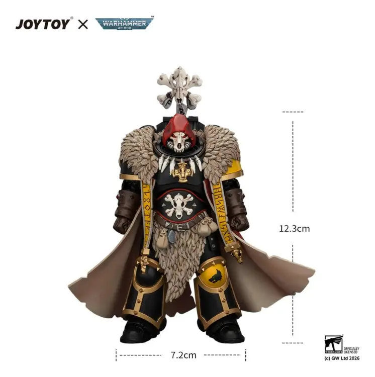 Joy Toy Warhammer 40K - Space Wolves Wolf Priest #12cm