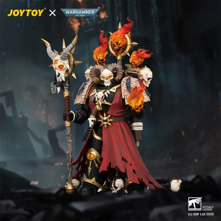 Joy Toy Warhammer 40K - Black Legion Master of Possession - Figurka 13 cm