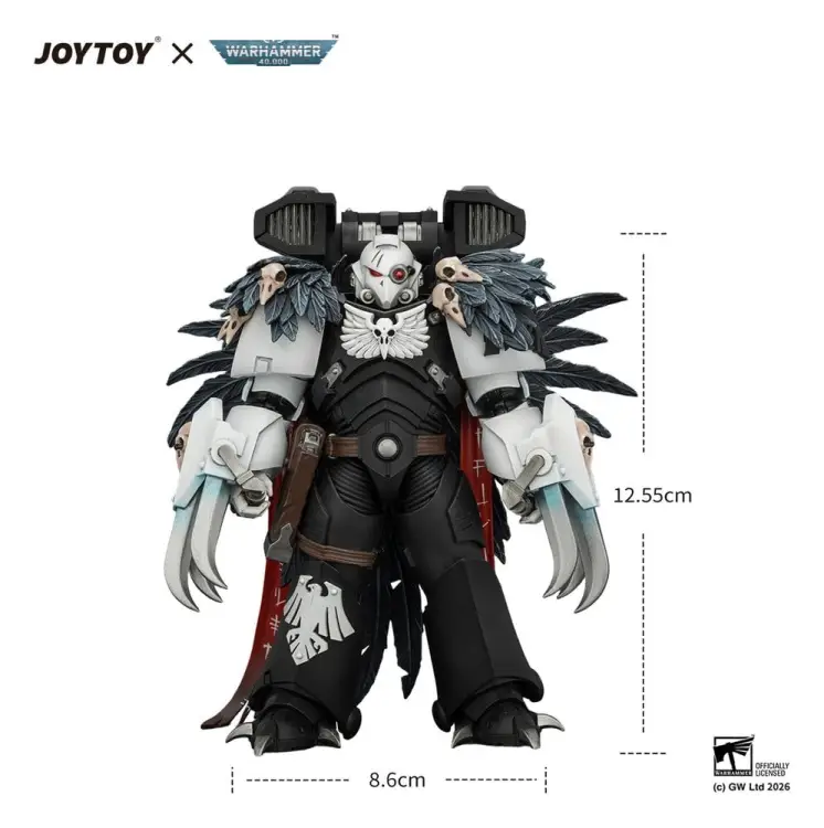Joy Toy Warhammer 40K - Raven Guard Chapter Master Aethon Shaan - Figurka Akcji 13 cm