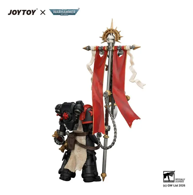 Joy Toy Warhammer 40K - Black Templars Crusader Ancient - Figurka 12 cm