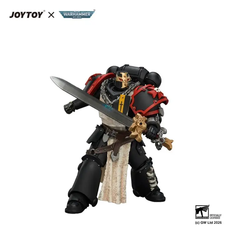 Joy Toy Warhammer 40K - Black Templars Crusader Ancient - Figurka 12 cm