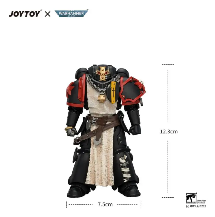 Joy Toy Warhammer 40K - Black Templars Crusader Ancient - Figurka 12 cm