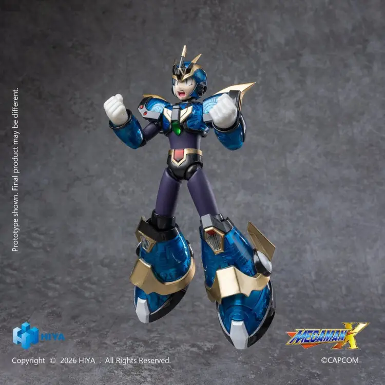 Hiya Toys Mega Man X - X Ultimate Armor Version Figurka Akcji 16 cm