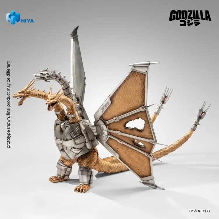 Hiya Toys Godzilla vs. King Ghidorah - Mecha King Ghidorah Battle Damaged Figurka Akcji 33 cm