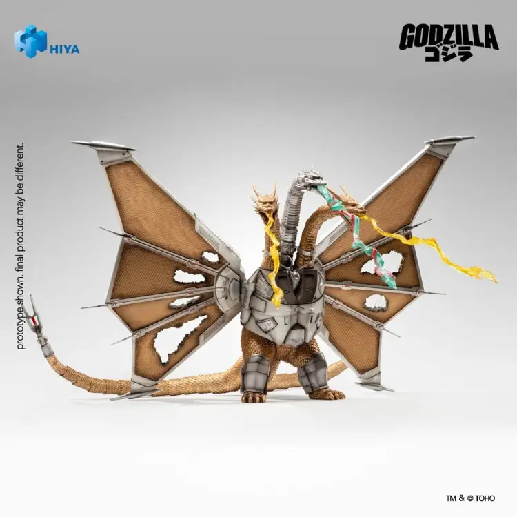 Hiya Toys Godzilla vs. King Ghidorah - Mecha King Ghidorah Battle Damaged Figurka Akcji 33 cm
