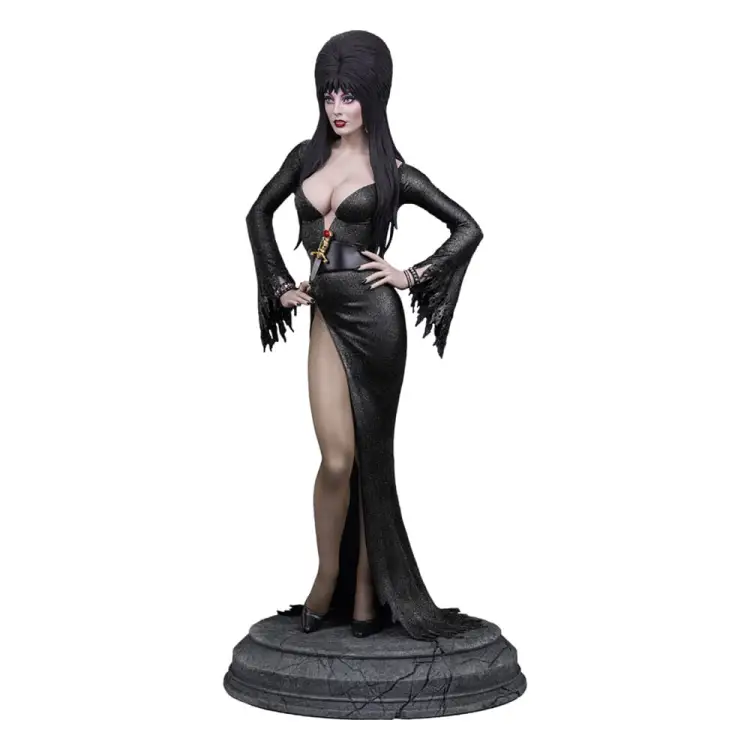 Tweeterhead Elvira: Mistress of the Dark - Elvira - Elvira (Black Glitter Dress) Maquette 1/4