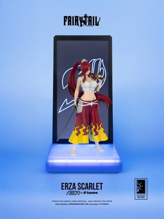 Tsume Fairy Tail - Erza Scarlet - Neon Figure