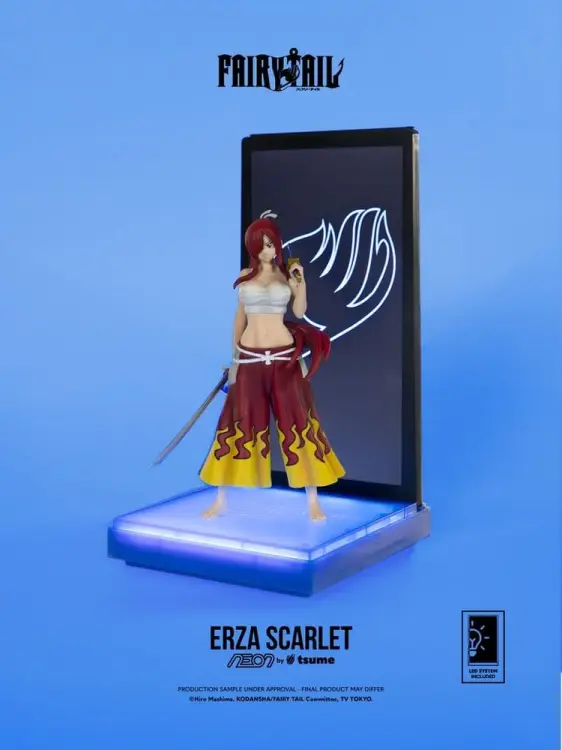 Tsume Fairy Tail - Erza Scarlet - Neon Figure