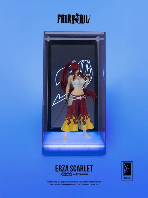 Tsume Fairy Tail - Erza Scarlet - Neon Figure