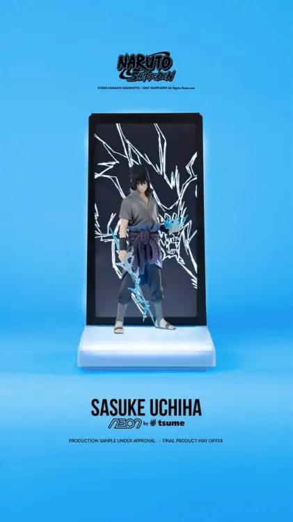 Tsume Naruto Neon Figure 1/9 Sasuke Uchiha 25 cm