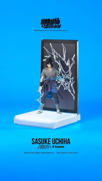 Tsume Naruto Neon Figure 1/9 Sasuke Uchiha 25 cm