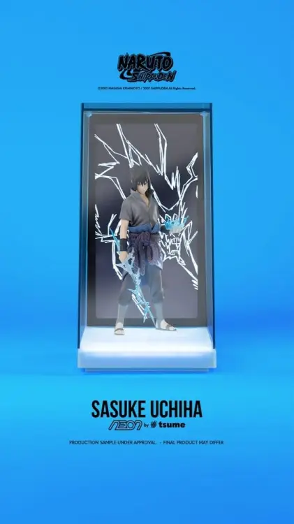 Tsume Naruto Neon Figure 1/9 Sasuke Uchiha 25 cm