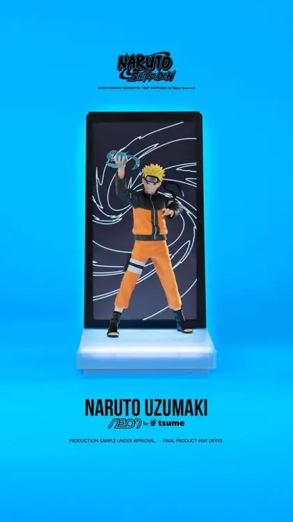 Tsume Naruto Neon Figure 1/9 Naruto Uzumaki 25 cm