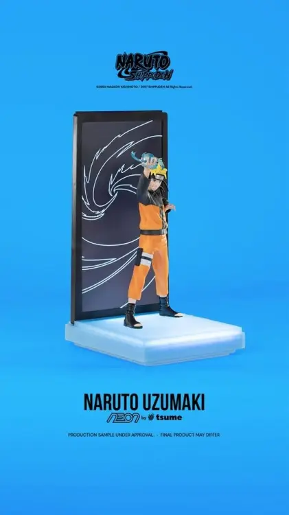 Tsume Naruto Neon Figure 1/9 Naruto Uzumaki 25 cm
