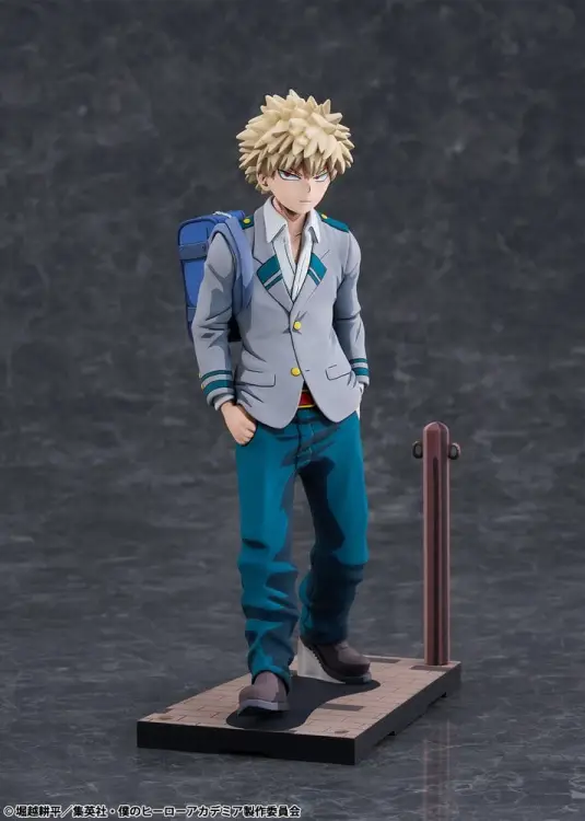 Tomy My Hero Academia PVC Figure 1/8 Katsuki Bakugo U.A. High School Uniform 2D Ver. 23 cm
