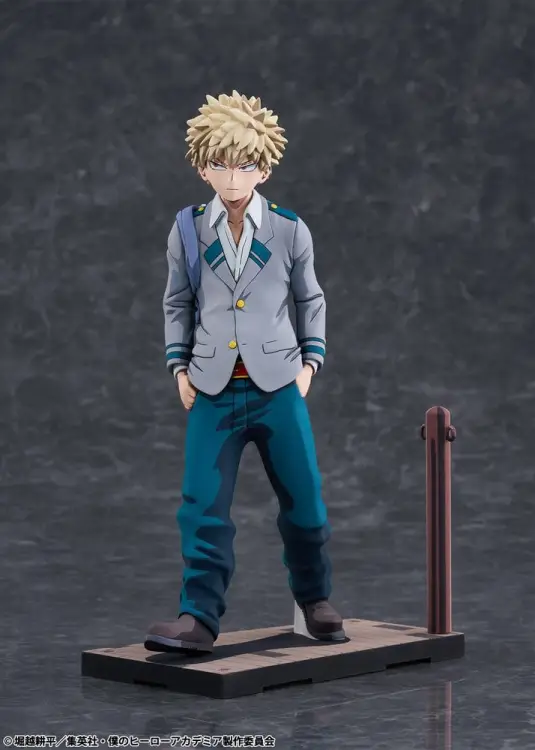 Tomy My Hero Academia PVC Figure 1/8 Katsuki Bakugo U.A. High School Uniform 2D Ver. 23 cm