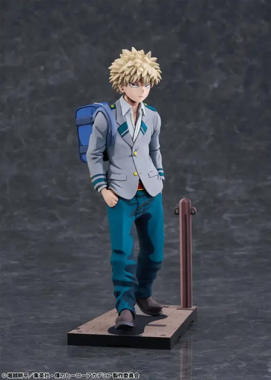 Tomy My Hero Academia PVC Figure 1/8 Katsuki Bakugo U.A. High School Uniform 2D Ver. 23 cm