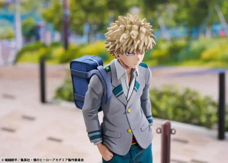 Tomy My Hero Academia PVC Figure 1/8 Katsuki Bakugo U.A. High School Uniform 2D Ver. 23 cm