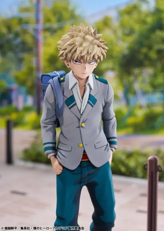 Tomy My Hero Academia PVC Figure 1/8 Katsuki Bakugo U.A. High School Uniform 2D Ver. 23 cm