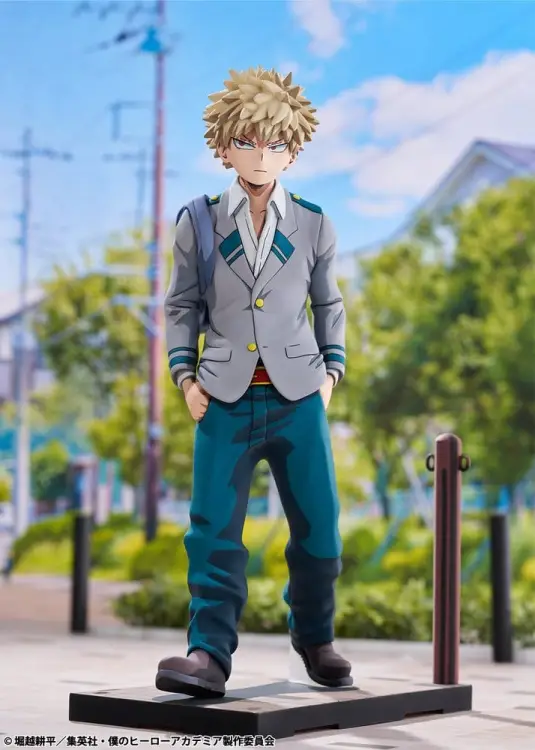 Tomy My Hero Academia PVC Figure 1/8 Katsuki Bakugo U.A. High School Uniform 2D Ver. 23 cm