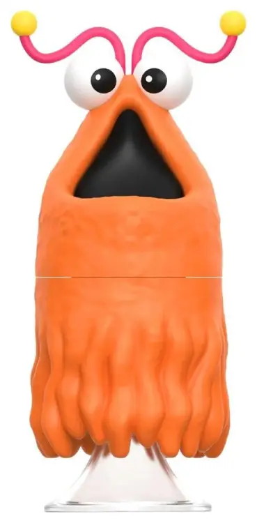 Super7 Sesame Street Ultimates Yip Yip Martian (Orange) 7 Vinyl Figure