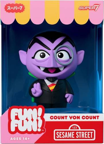Super7 - Sesame Street Ultimates! Count von Count 7 Action Figure