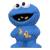 Super7 Sesame Street FUN! FUN! Vinyl Action Figure Cookie Monster 13 cm