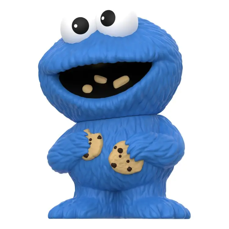 Super7 Sesame Street FUN! FUN! Vinyl Action Figure Cookie Monster 13 cm